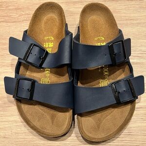 Birkenstock two strap sandals size 38 ladies 7